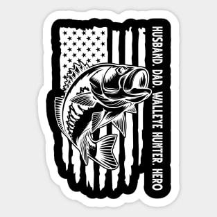 Walleye Blue Pike Fishing Sticker